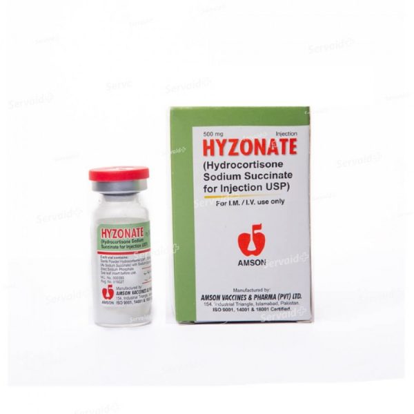 HYZONATE 500MG INJ