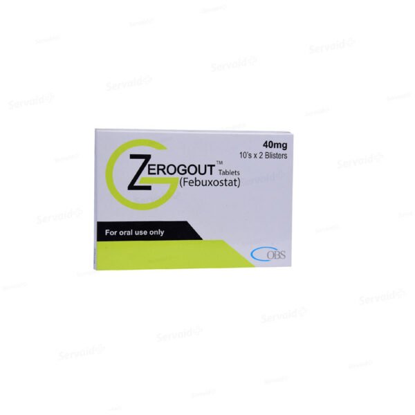 ZEROGOUT 40MG TAB