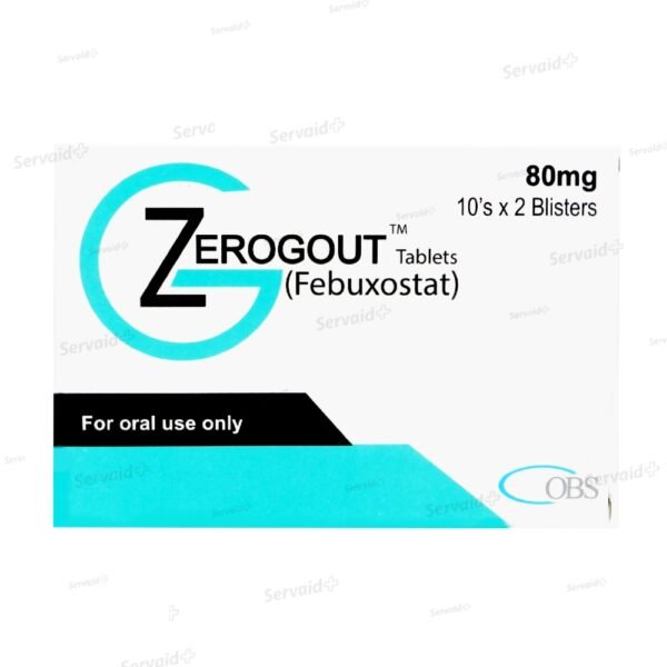 ZEROGOUT 80MG TAB