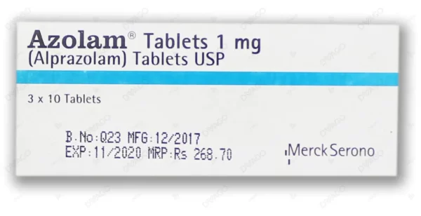 AZOLAM 1MG TAB