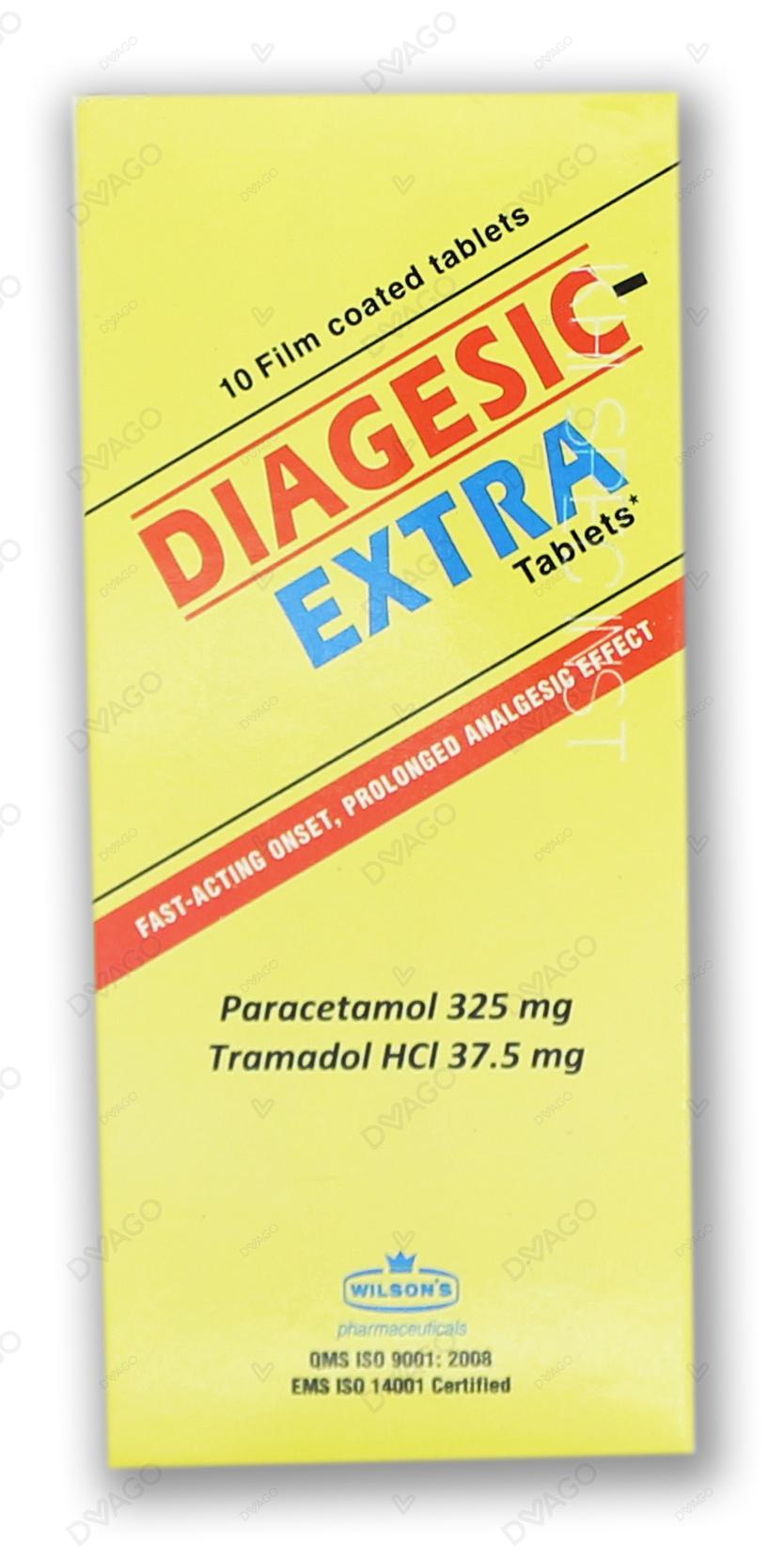 DIAGESIC EXTRA TAB(10’S) – Standard Medical Store