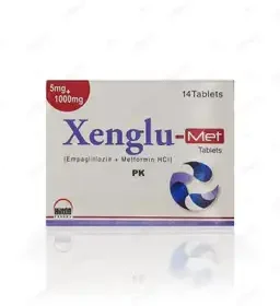 XEN GLUMET 5/1000MG TAB