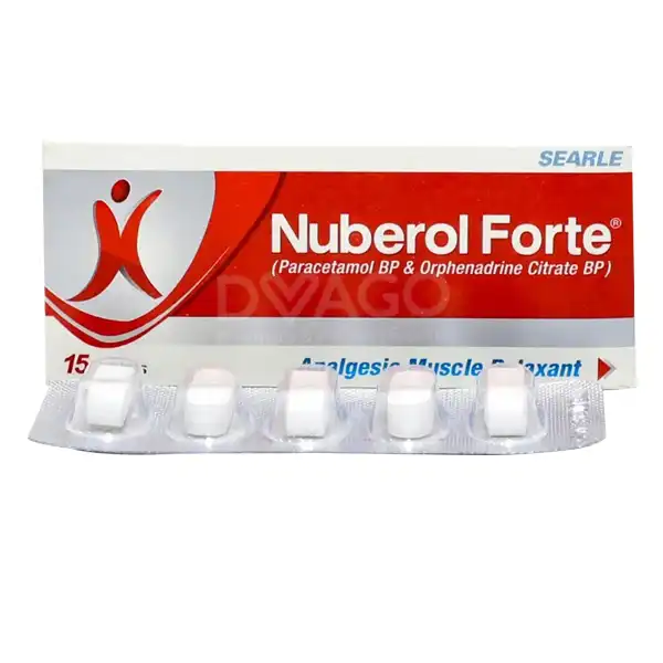 Nuberol Forte Tablets 650mg/50mg (1 Strip = 5 Tablets)