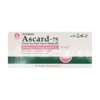 Ascard Tablets 75mg (1 Strip = 10 Tablets)