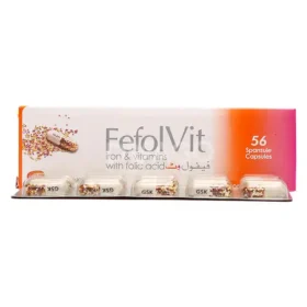Fefolvit Capsules (1 Strip = 14 Capsules)