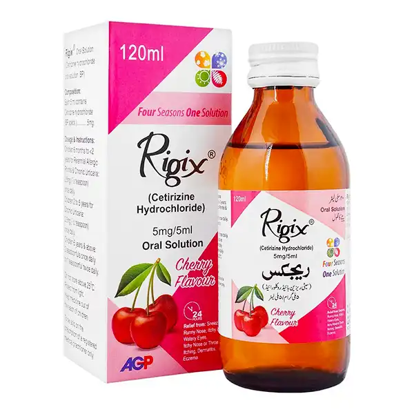 Rigix 120ml Syrup 5mg/5ml
