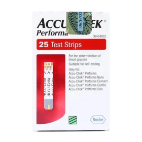 Accu-Chek Performa Gluco Strips (Box = 25 Strips)