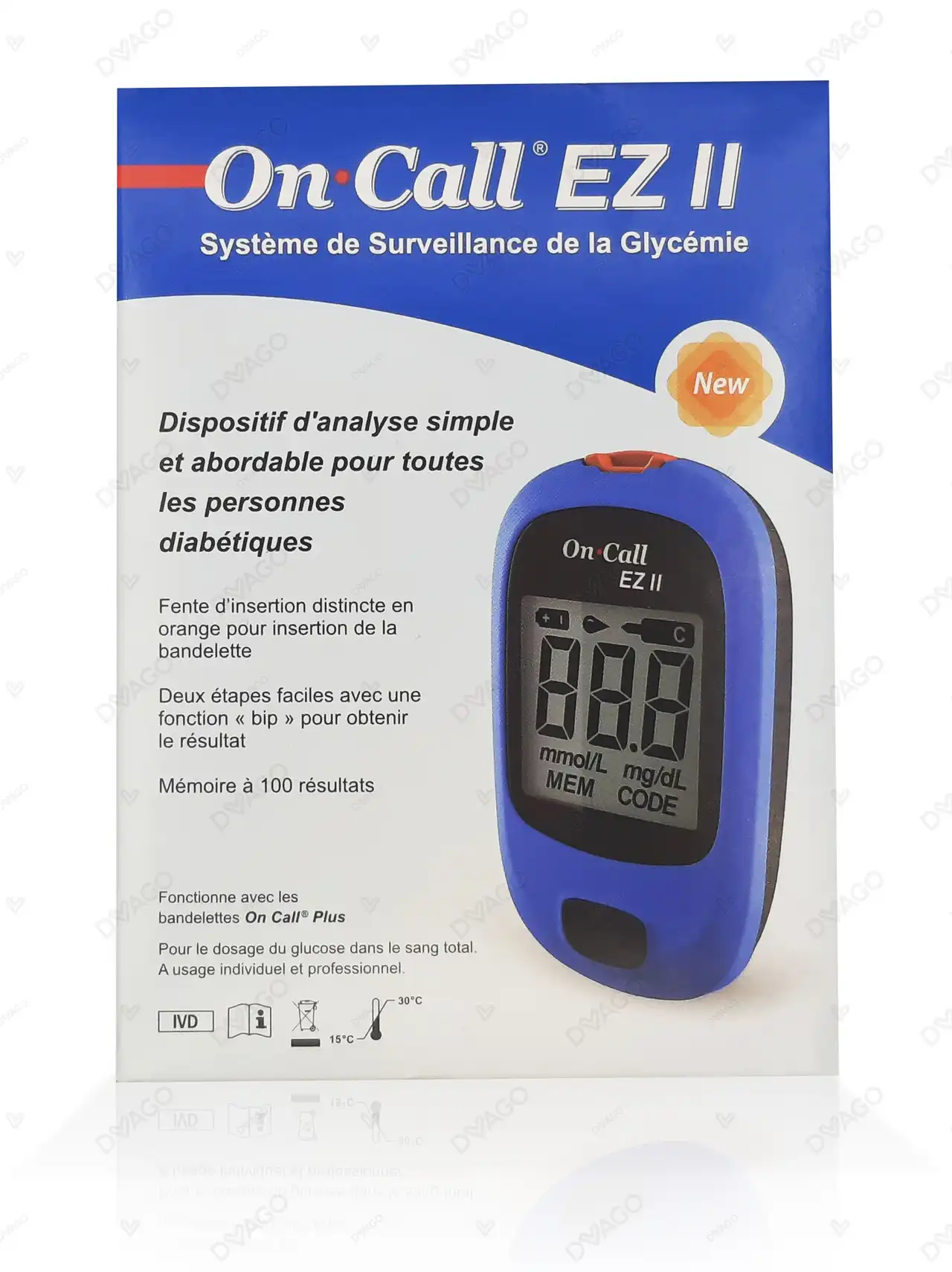 On-Call EZ II Blood Glucose Monitoring System