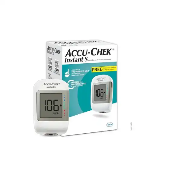 Accu Chek Instant S Blood Glucose Glucometer