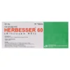 Herbesser Tablets 60mg (1 Strip = 10 Tablets)