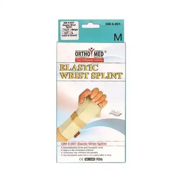 Orthomed Wrist Splint Elastic size Medium