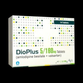 Dioplus Tablets 5/160mg (1 Box = 2 Strips) (1 Strip = 7 Tablets)