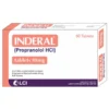 Inderal Tablets 10mg (1 Bottle = 50 Tablets)