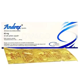 Andrex Softgel Capsules 40mg (1 Strip = 10 Capsules)