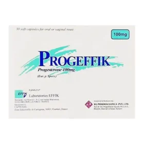 Progeffik Softgel Capsules 100mg (1 Strip = 15 Capsules)