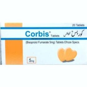 Corbis Tablets 5mg (1 Box = 2 Strips) (1 Strip = 10 Tablets)