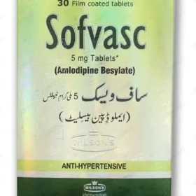Sofvasc Tablets 5mg (1 Strip = 15 Tablets)