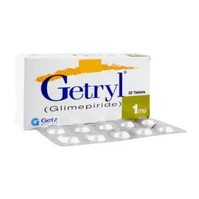 Getryl Tablets 1mg (1 Strip = 10 Tablets)