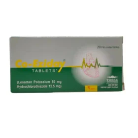 Co-Eziday Tablets 50mg/12.5mg (1 Box = 2 Strips) (1 Strip = 10 Tablets)