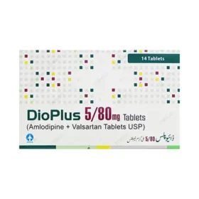 Dioplus Tablets 5/80mg (1 Box = 14 Tablets)