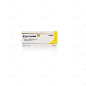 Humulin-R Injection 100Iu/ml 10ml (1 Box = 1 Injection)