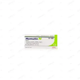 Humulin-N Injection 100Units/ml 10ml (1 Box = 1 Injection)