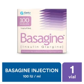 Basagine Injection 100Units/ml 3ml (1 Box = 1 Injection)