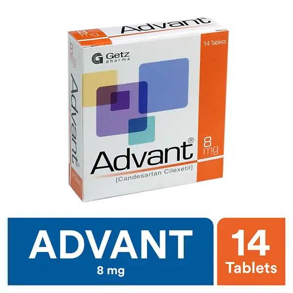 Advant Tablets 8mg (1 Strip = 7 Tablets)