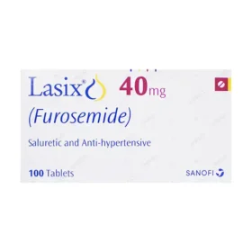 Lasix Tablets 40mg (1 Box = 2 Strips) (1 Strip = 50 Tablets)