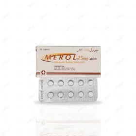 Merol Tablets 25mg (1 Strip = 10 Tablets)