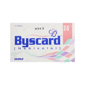 Byscard Tablets 2.5mg (1 Box = 1 Strip)(1 Strip = 14 Tablets)