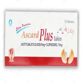 Ascard Plus Tablets 75/75mg (1 Box = 1 Strip)(1 Strip = 10 Tablets)