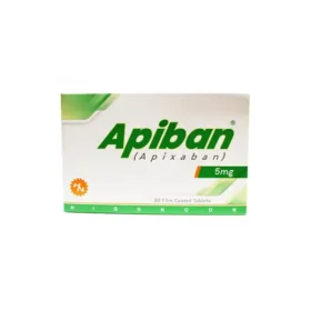 Apiban Tablets 5mg (1 Strip = 10 Tablets)
