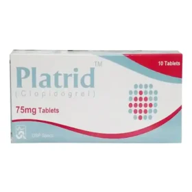 Platrid Tablets 75mg (1 Box = 1 Strip)(1 Strip = 10 Tablets)
