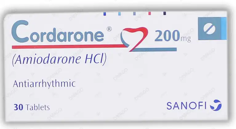 Cordarone Tablets 200mg (1 Box = 3 Strip)(1 Strip = 10 Tablets)