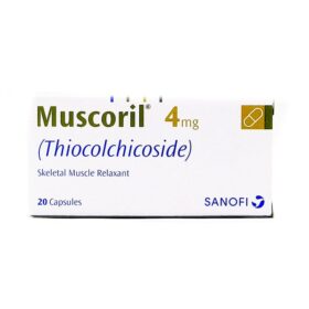 Muscoril Capsules 4mg (1 Box = 2 Strips) (1 Strip = 10 Capsules)