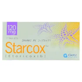 Starcox Tablets 120mg (1 Box = 1 Strip)(1 Strip = 7 Tablets)
