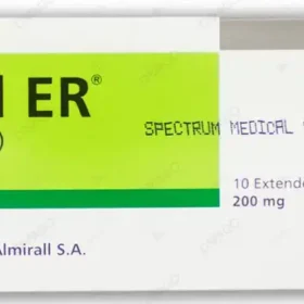 Airtal-Er Tablets 200mg (1 Box = 1 Strip)(1 Strip = 10 Tablets)