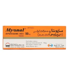 Myonal Tablets 50mg (1 Strip = 10 Tablets)