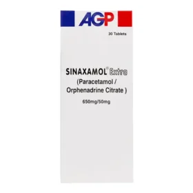 Sinaxamol Extra Tablets 650mg/50mg (1 Box = 3 Strips) (1 Strip = 10 Tablets)