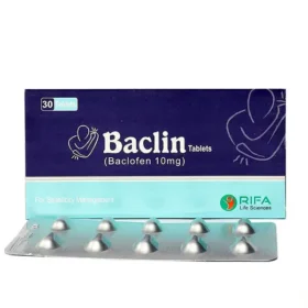 Baclin Tablets 10mg (1 Strip = 10 Tablets)