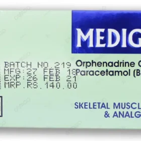 Medigesic Tablets 35mg/450mg (1 Strip = 10 Tablets)