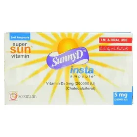 Sunny D Insta 200,000Iu Injection 5mg (1 Box = 1 Injection)