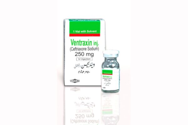 VENTRAXIN 250MG INJ