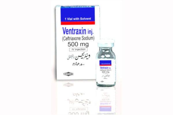 VENTRAXIN 500MG INJ