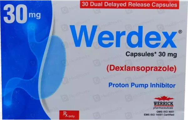 WERDEX 30MG CAP.