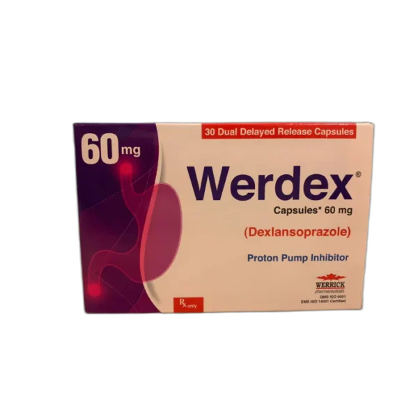 WERDEX 60MG CAP.