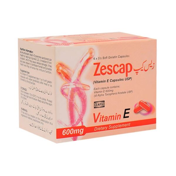 ZESCAP 600MG CAP