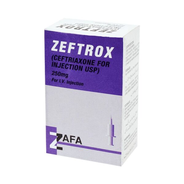 ZEFTROX 250MG IV INJ