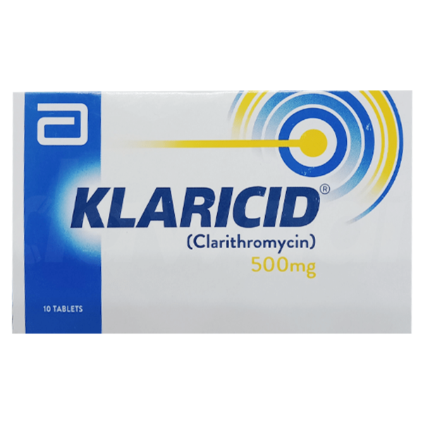 KLARICID 500MG TAB(10’S)